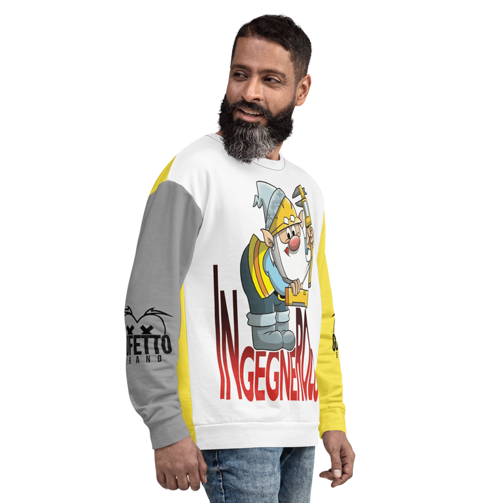 Felpa unisex Uomo/Donna INGEGNEROLO - Gufetto Brand 