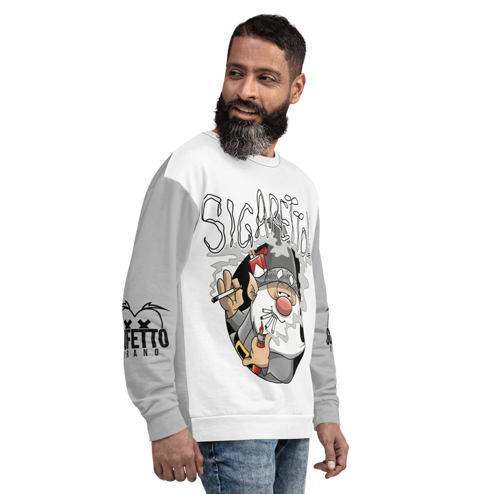 Felpa unisex Uomo/Donna SIGARETTOLO - Gufetto Brand 
