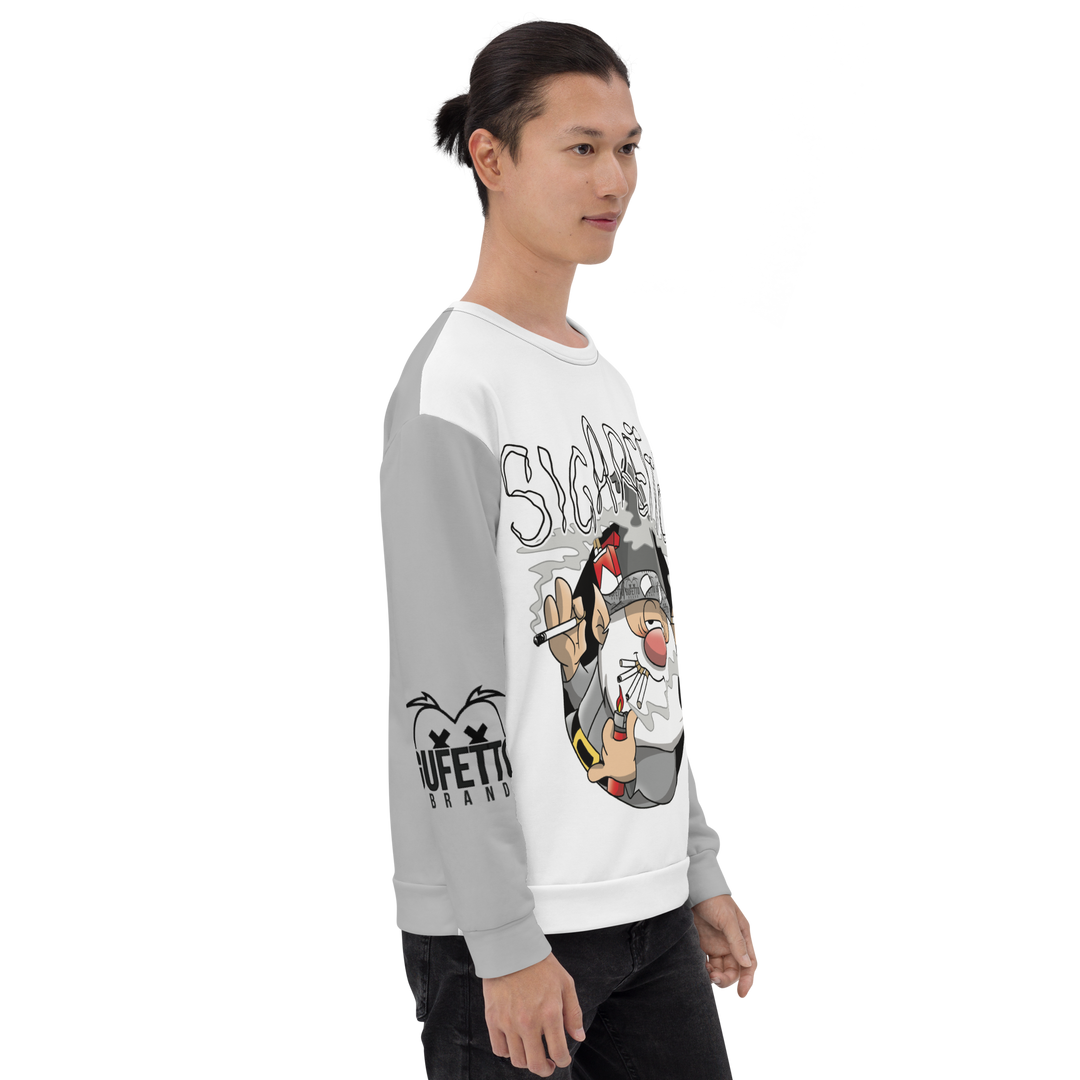 Felpa unisex Uomo/Donna SIGARETTOLO - Gufetto Brand 