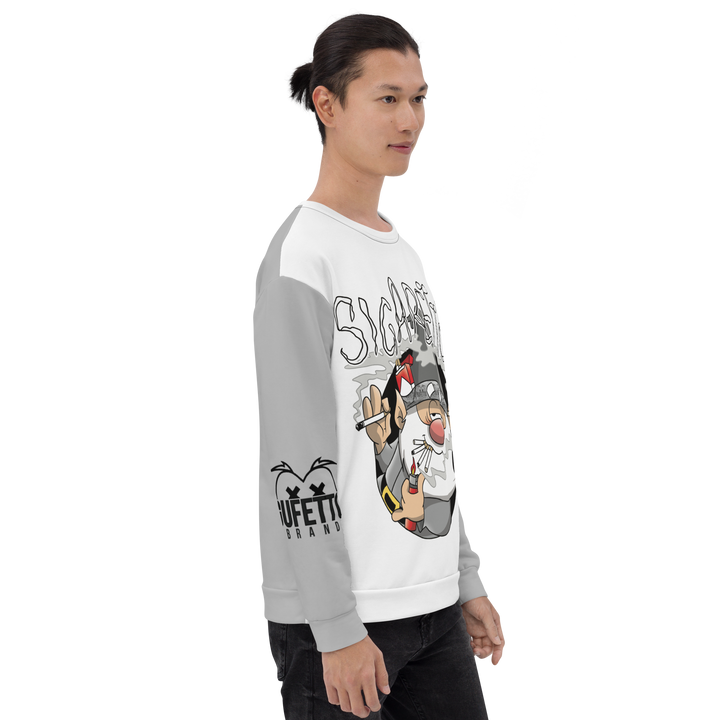 Felpa unisex Uomo/Donna SIGARETTOLO - Gufetto Brand 