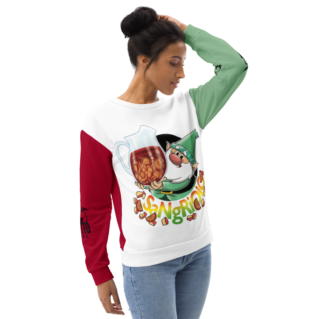 Felpa unisex Uomo/Donna SANGRIOLO - Gufetto Brand 