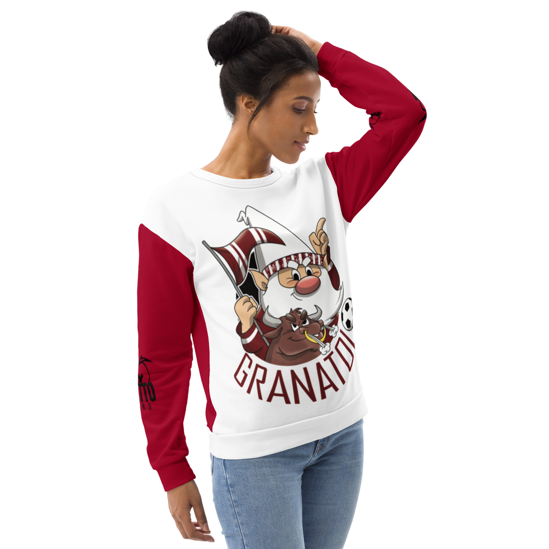 Felpa unisex Uomo/Donna GRANATOLO - Gufetto Brand 