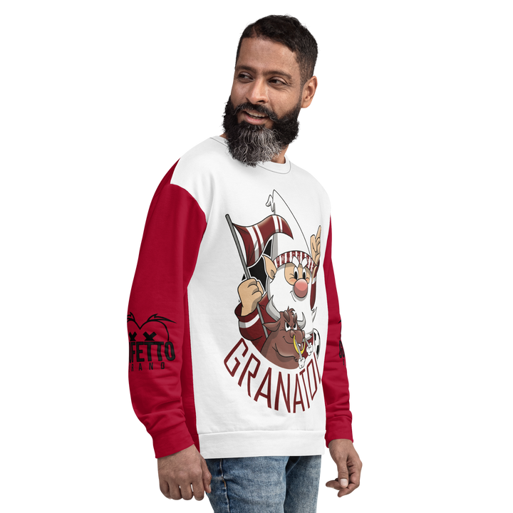 Felpa unisex Uomo/Donna GRANATOLO - Gufetto Brand 