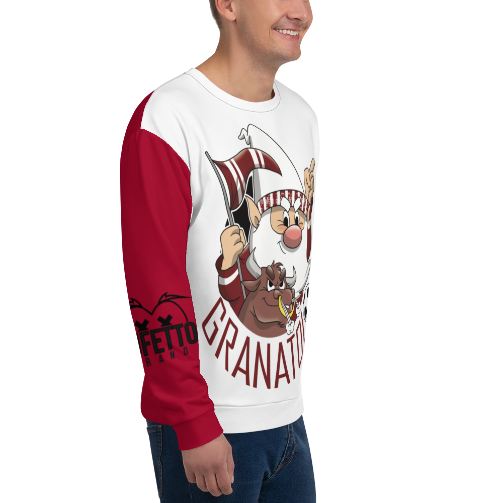 Felpa unisex Uomo/Donna GRANATOLO - Gufetto Brand 