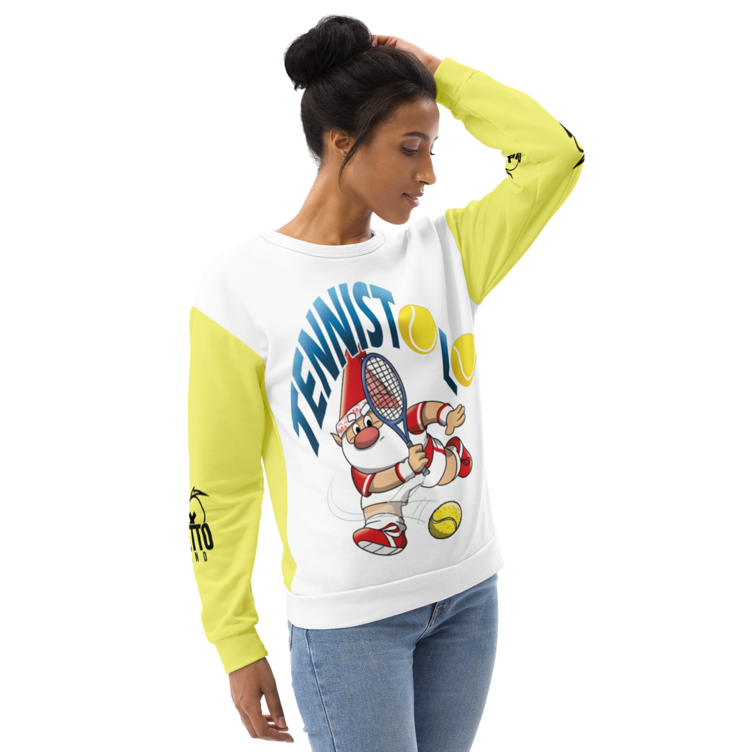Felpa unisex Uomo/Donna TENNISTOLO - Gufetto Brand 