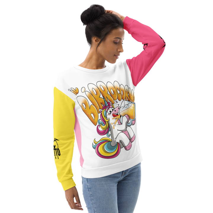 Felpa unisex Uomo/Donna IL BIRROCORNO - Gufetto Brand 