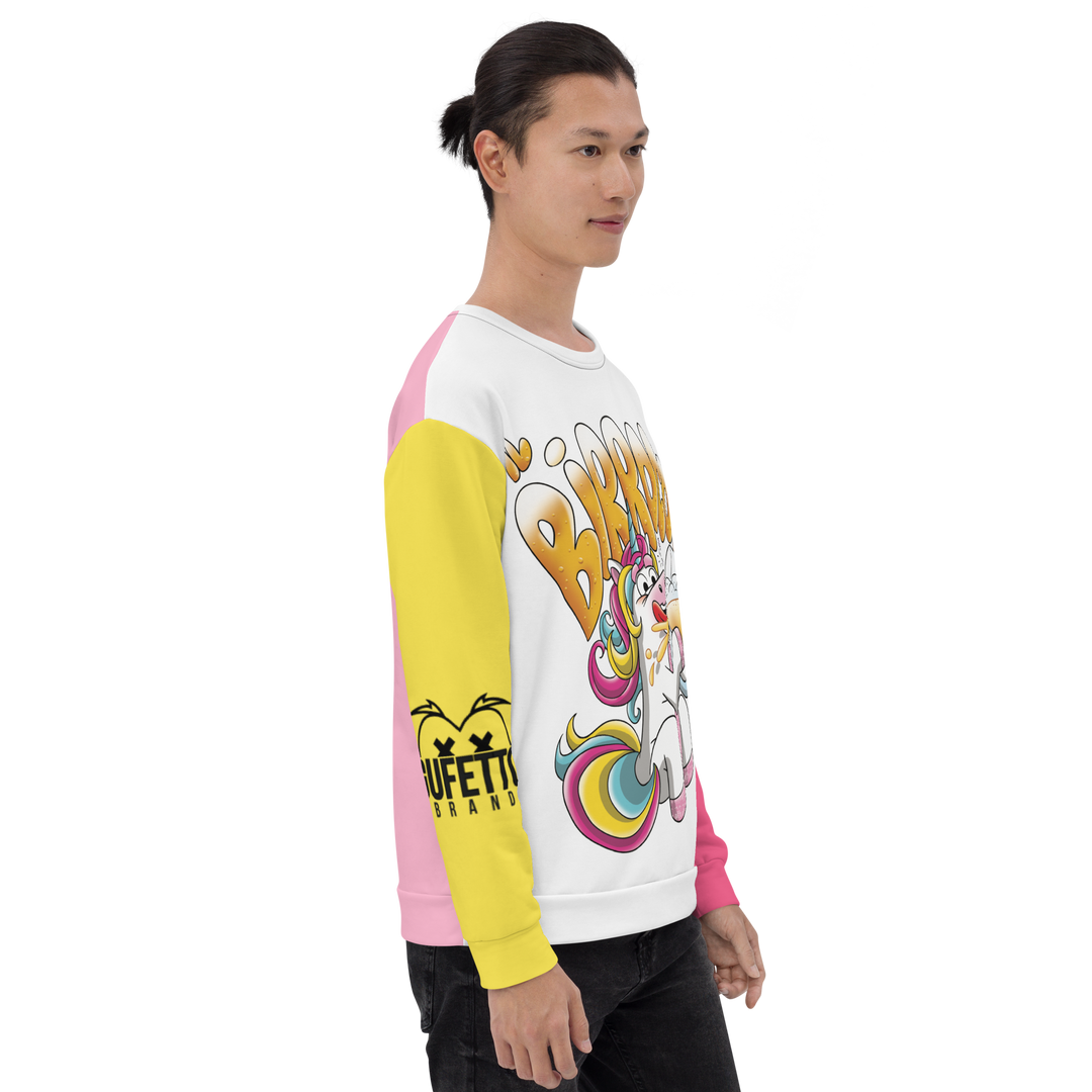 Felpa unisex Uomo/Donna IL BIRROCORNO - Gufetto Brand 