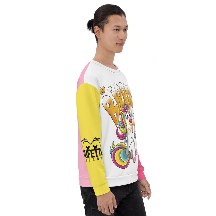 Felpa unisex Uomo/Donna IL BIRROCORNO - Gufetto Brand 