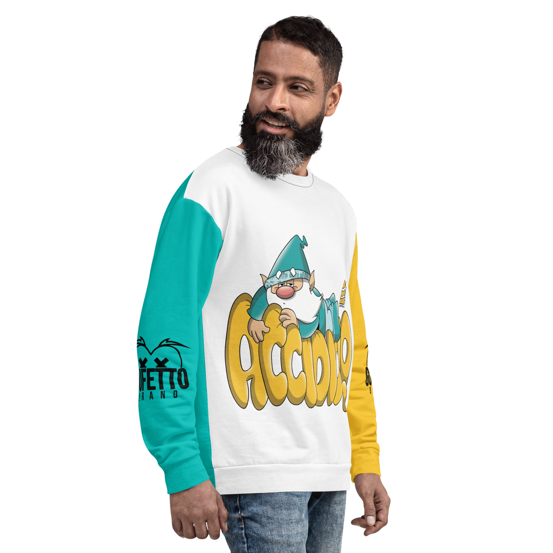 Felpa unisex Uomo/Donna Accidiolo - Gufetto Brand 