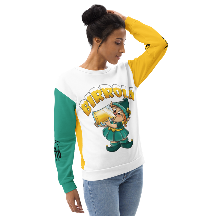 Felpa unisex Uomo/Donna BIRROLA - Gufetto Brand 