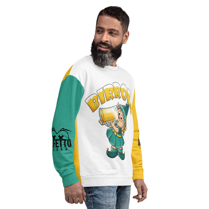 Felpa unisex Uomo/Donna BIRROLA - Gufetto Brand 