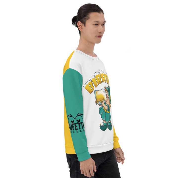 Felpa unisex Uomo/Donna BIRROLA - Gufetto Brand 