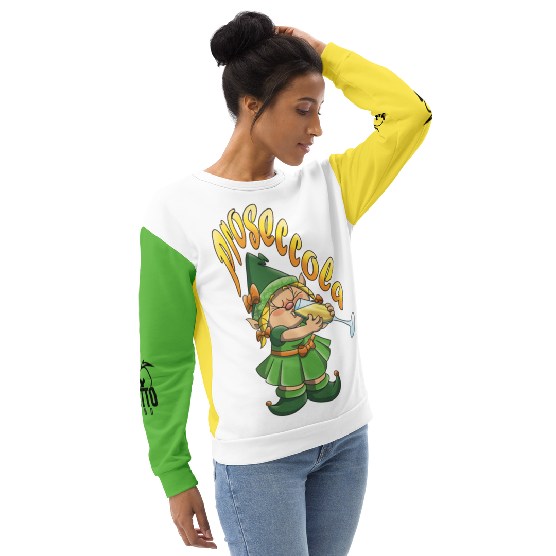 Felpa unisex Uomo/Donna PROSECCOLA - Gufetto Brand 