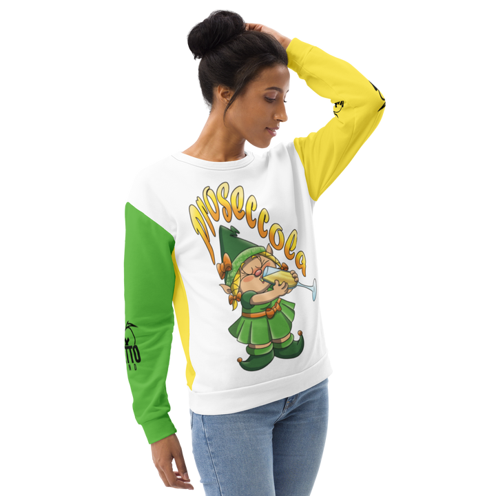 Felpa unisex Uomo/Donna PROSECCOLA - Gufetto Brand 