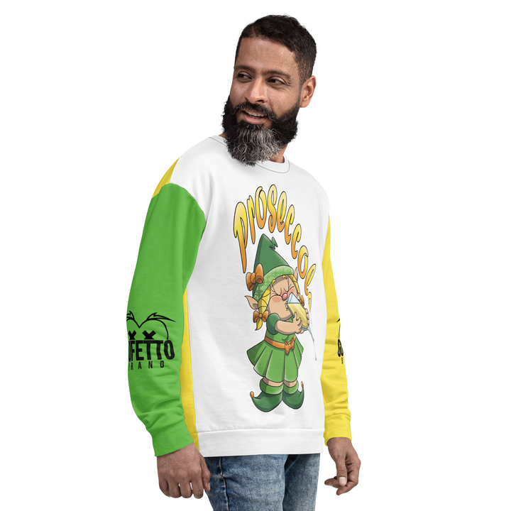 Felpa unisex Uomo/Donna PROSECCOLA - Gufetto Brand 