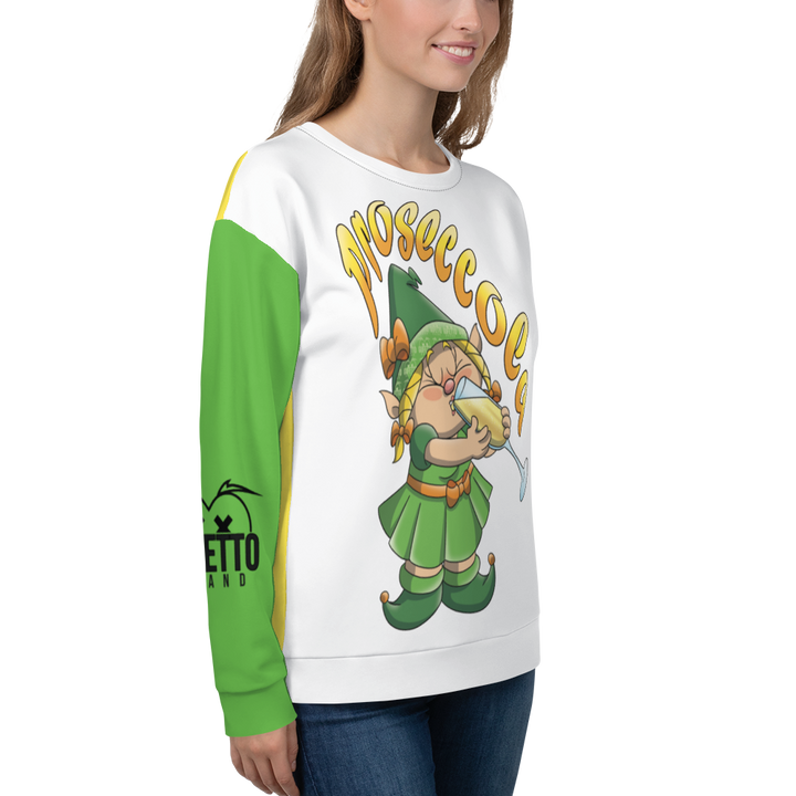 Felpa unisex Uomo/Donna PROSECCOLA - Gufetto Brand 