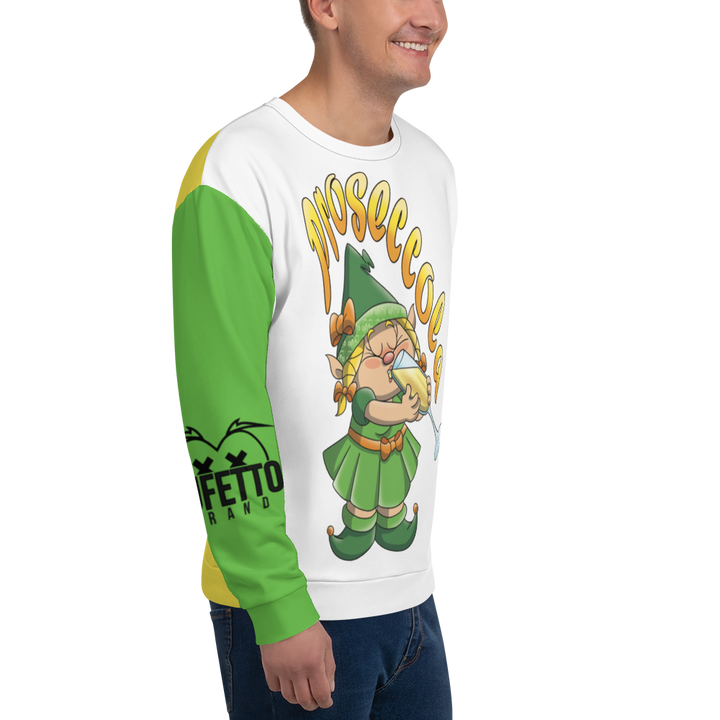 Felpa unisex Uomo/Donna PROSECCOLA - Gufetto Brand 