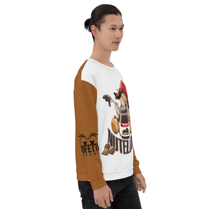 Felpa unisex Uomo/Donna NUTELLOLA - Gufetto Brand 