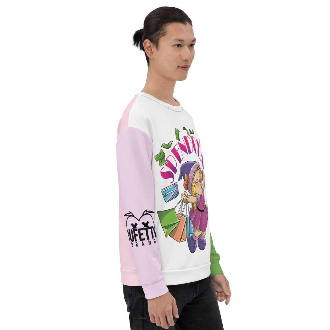 Felpa unisex Uomo/Donna SPENDOLA - Gufetto Brand 