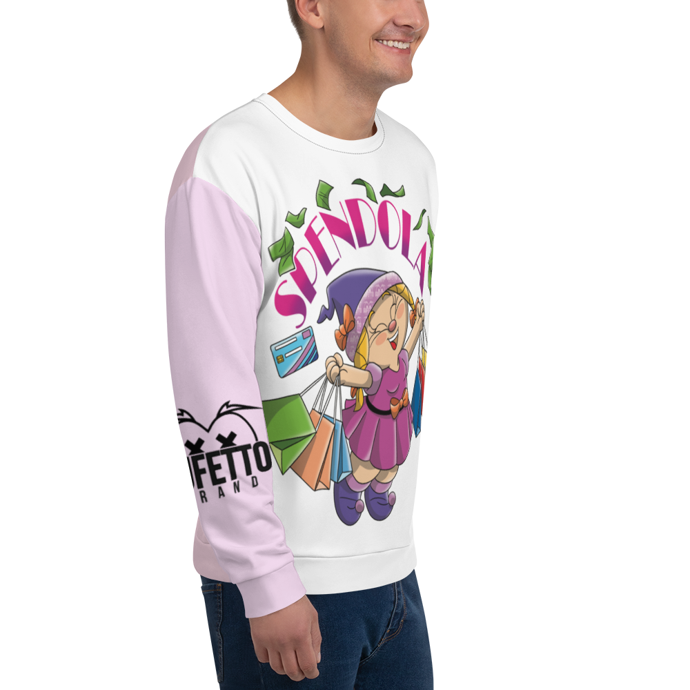 Felpa unisex Uomo/Donna SPENDOLA - Gufetto Brand 