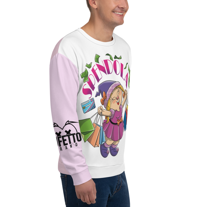 Felpa unisex Uomo/Donna SPENDOLA - Gufetto Brand 