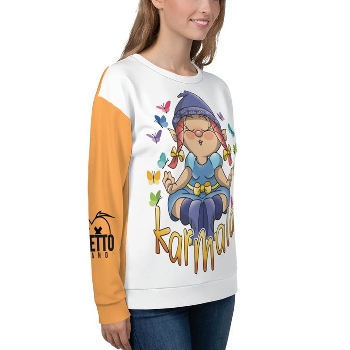 Felpa unisex Uomo/Donna KARMALA - Gufetto Brand 