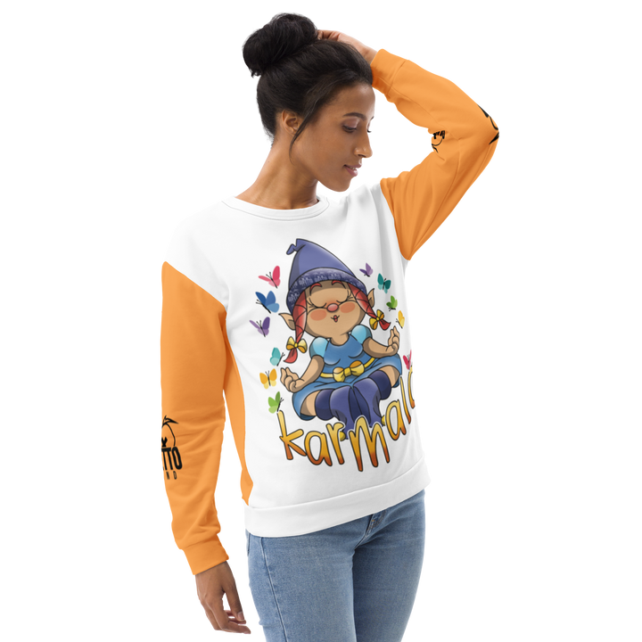 Felpa unisex Uomo/Donna KARMALA - Gufetto Brand 