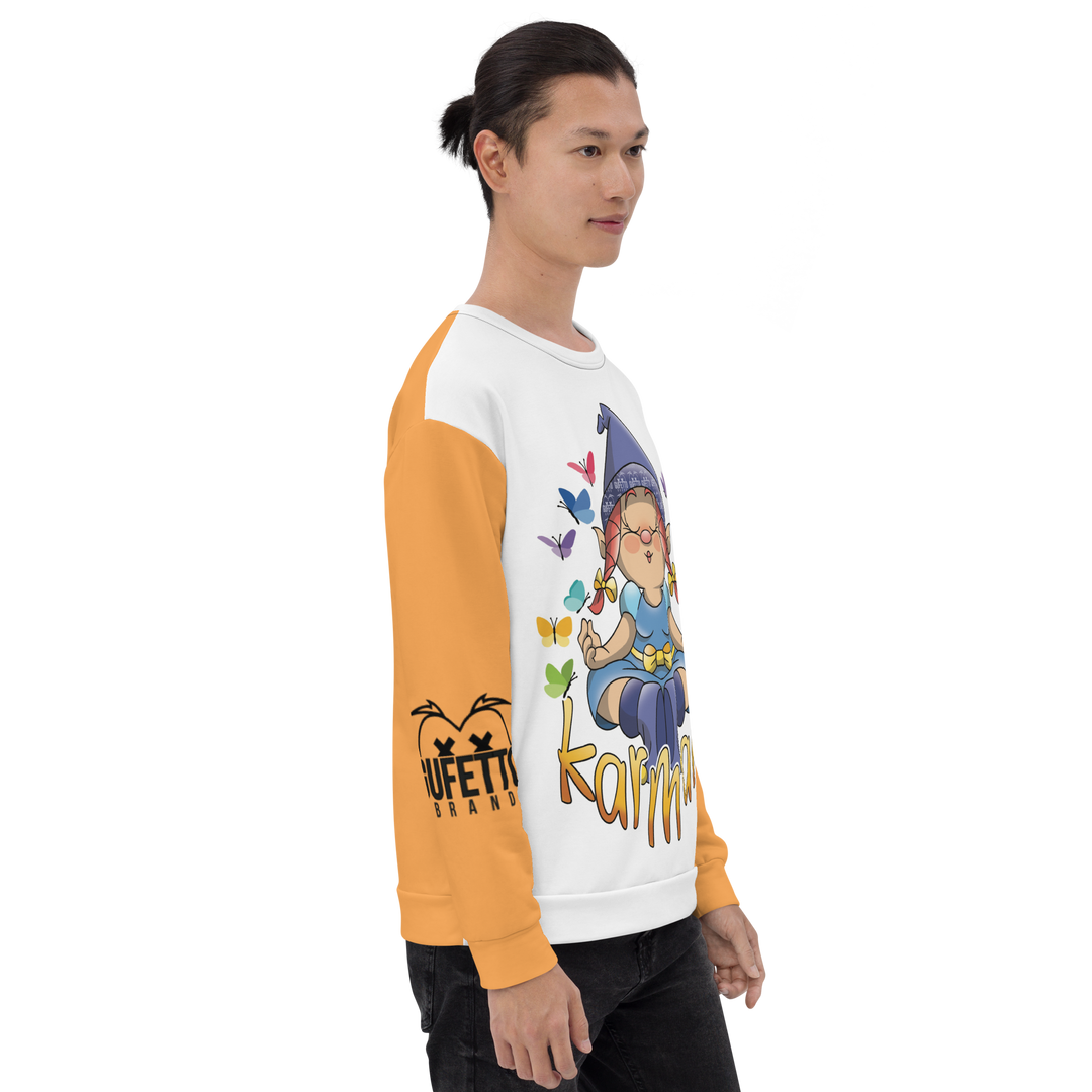 Felpa unisex Uomo/Donna KARMALA - Gufetto Brand 