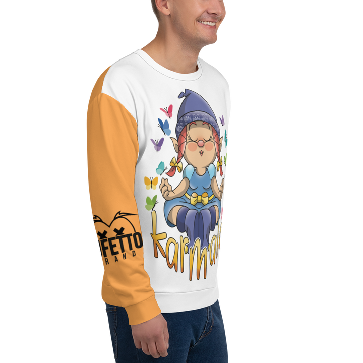 Felpa unisex Uomo/Donna KARMALA - Gufetto Brand 