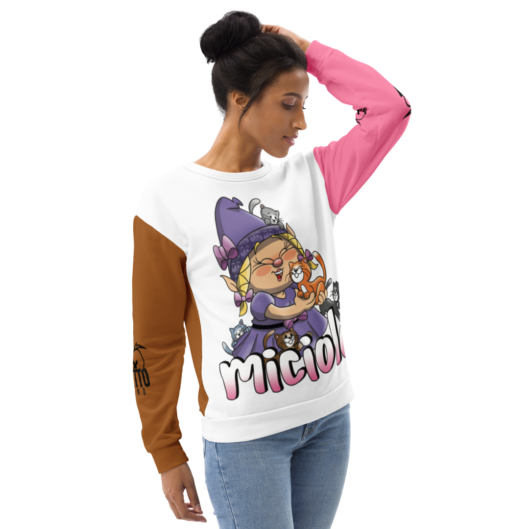 Felpa unisex Uomo/Donna MICIOLA - Gufetto Brand 