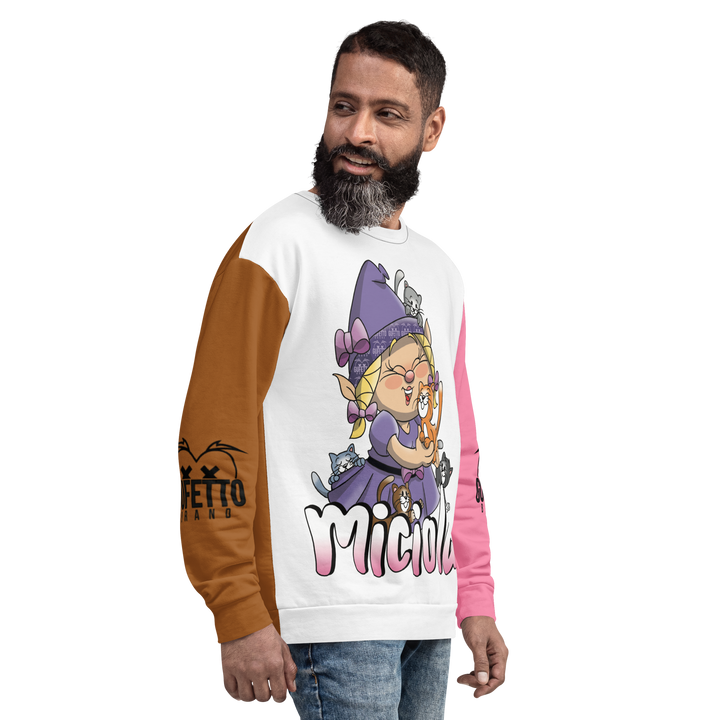 Felpa unisex Uomo/Donna MICIOLA - Gufetto Brand 