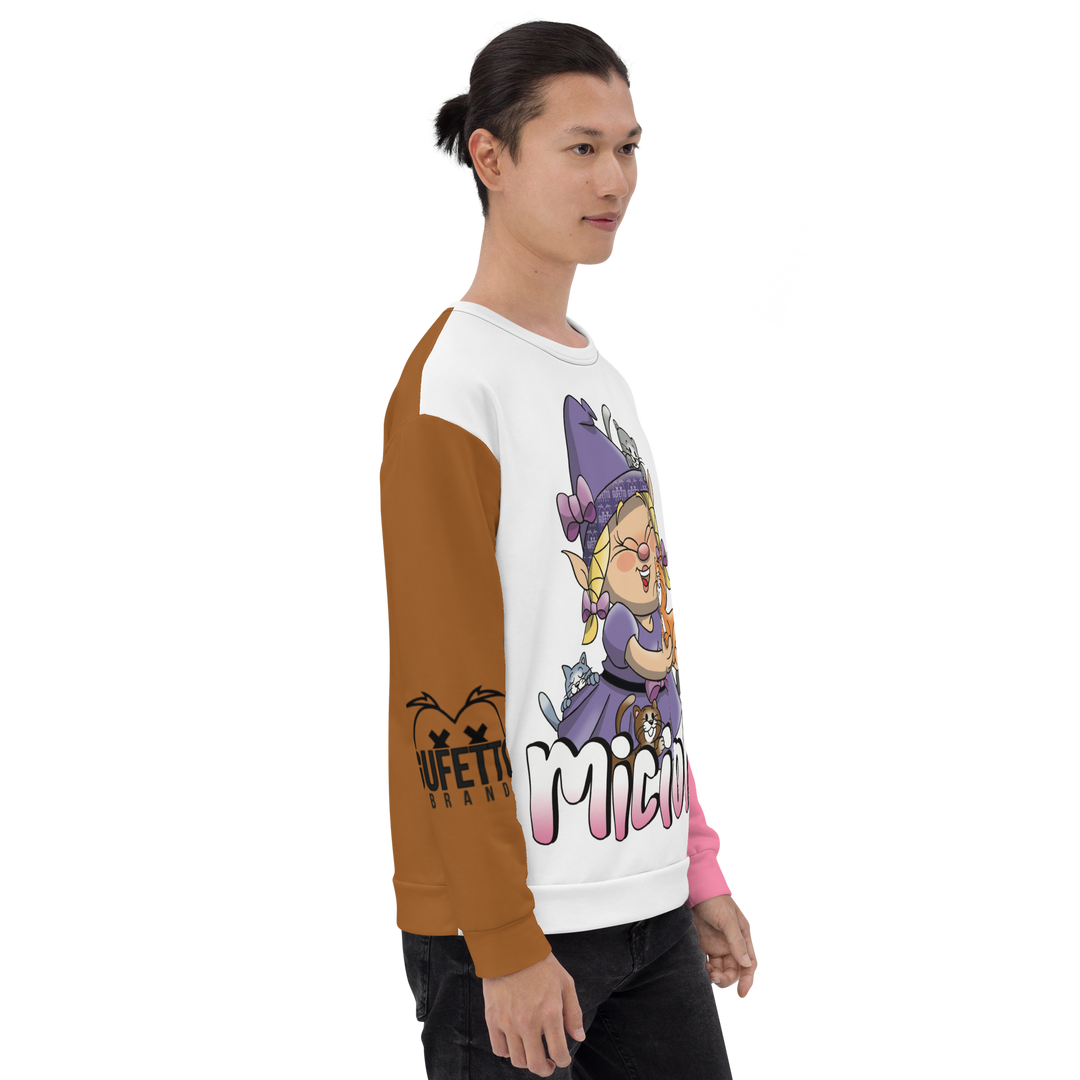 Felpa unisex Uomo/Donna MICIOLA - Gufetto Brand 