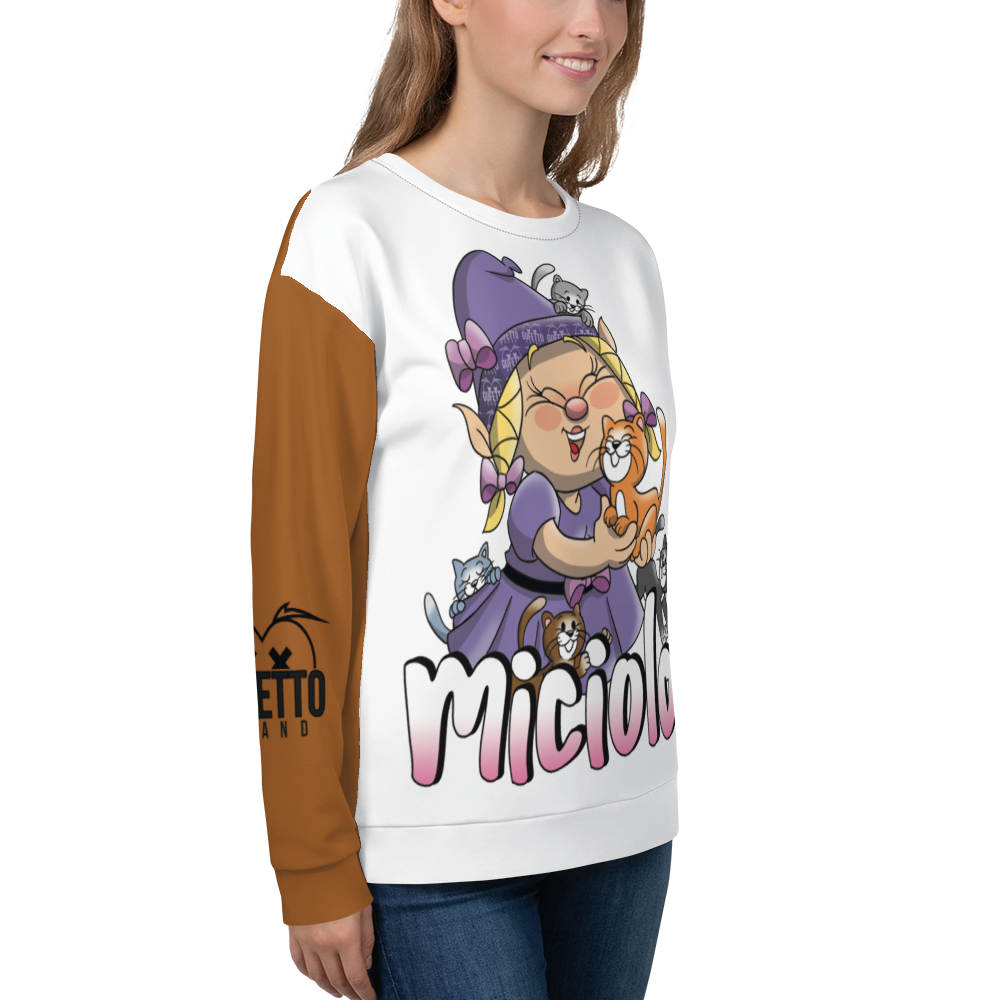 Felpa unisex Uomo/Donna MICIOLA - Gufetto Brand 