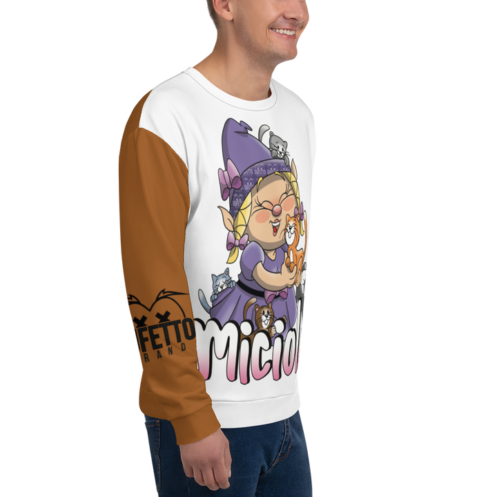 Felpa unisex Uomo/Donna MICIOLA - Gufetto Brand 