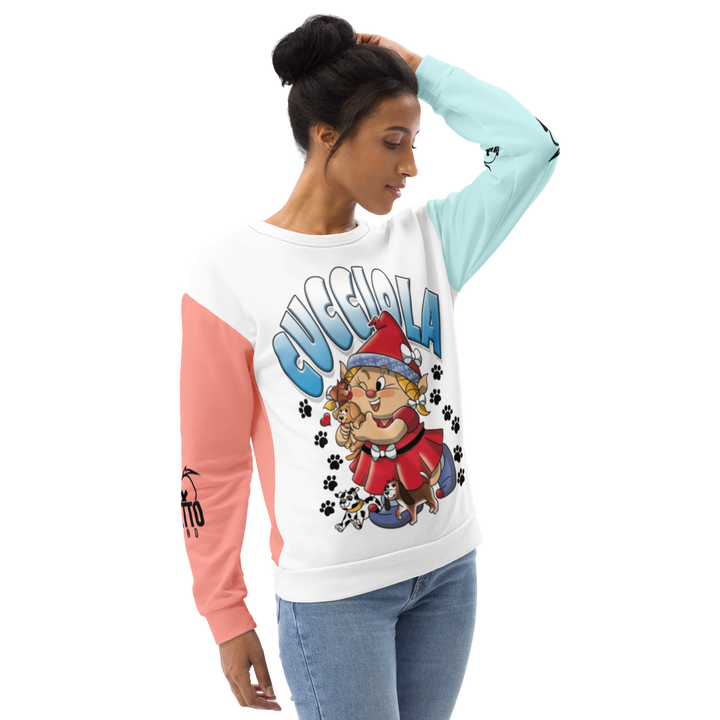 Felpa unisex Uomo/Donna CUCCIOLA - Gufetto Brand 