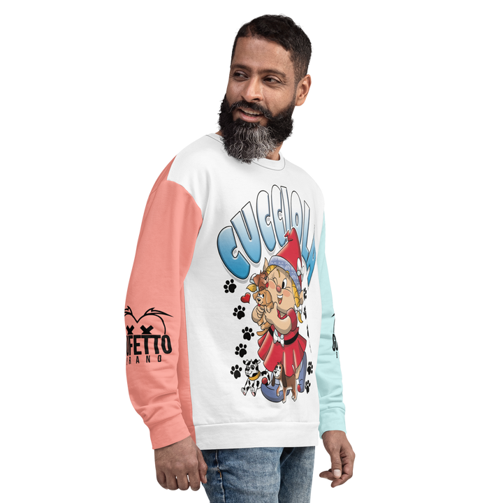 Felpa unisex Uomo/Donna CUCCIOLA - Gufetto Brand 