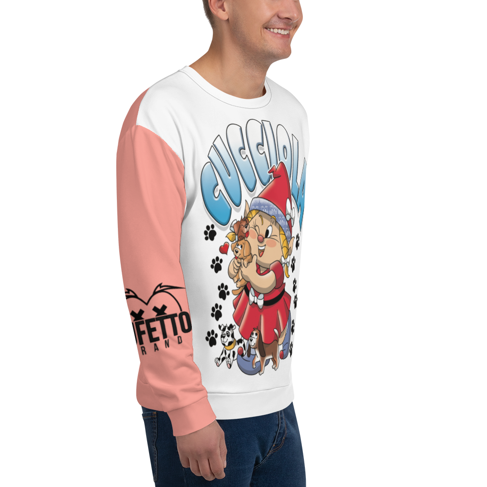 Felpa unisex Uomo/Donna CUCCIOLA - Gufetto Brand 