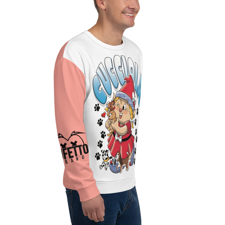 Felpa unisex Uomo/Donna CUCCIOLA - Gufetto Brand 