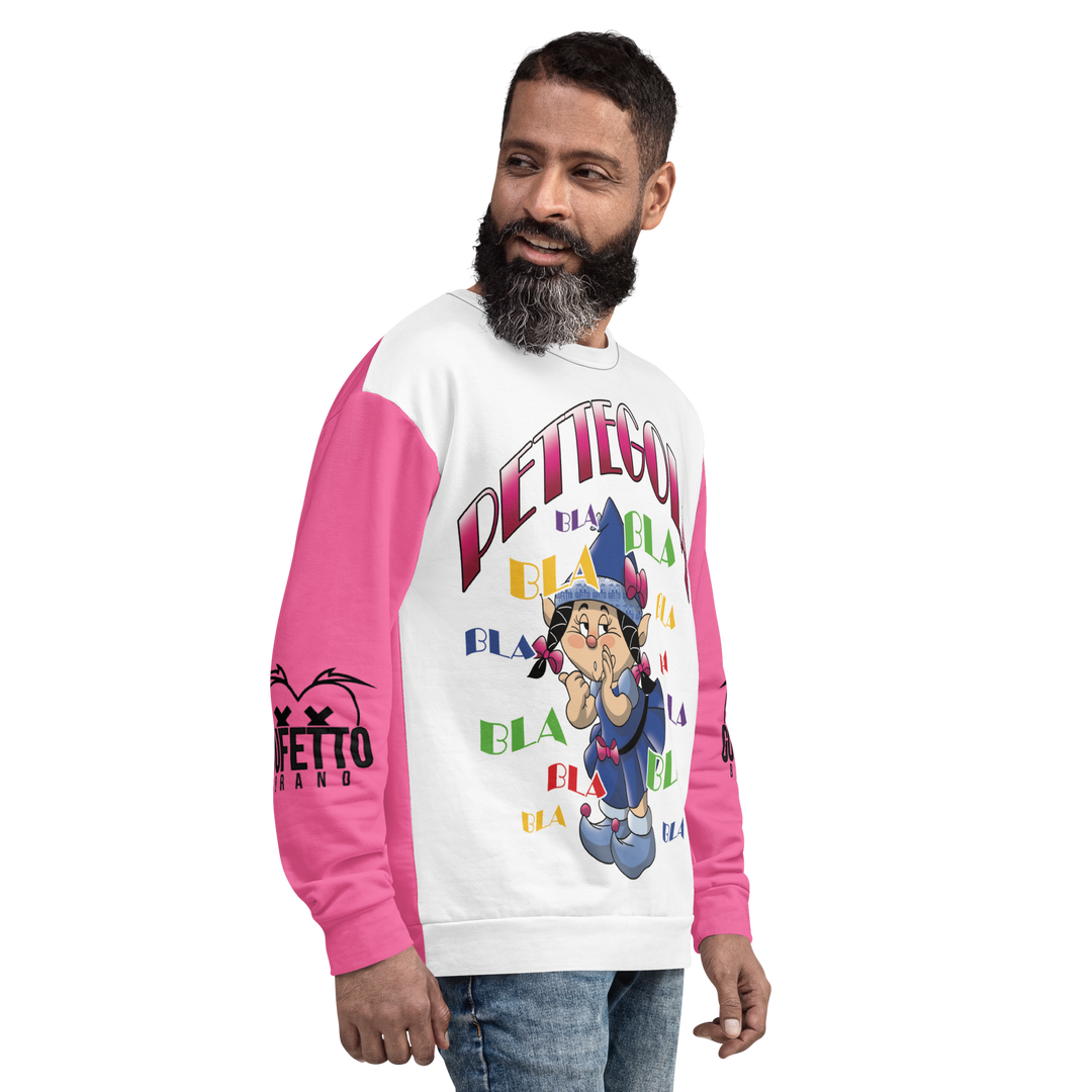Felpa unisex Uomo/Donna PETTEGOLA - Gufetto Brand 