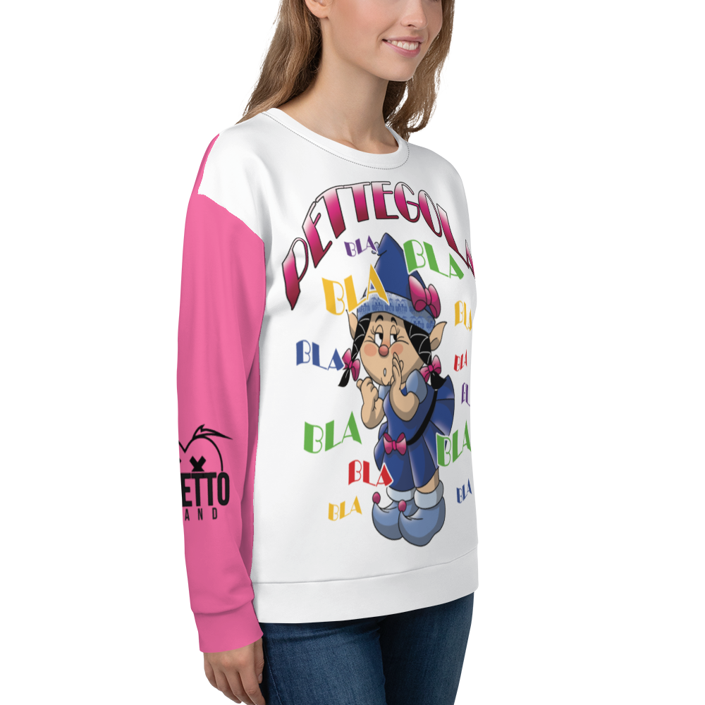 Felpa unisex Uomo/Donna PETTEGOLA - Gufetto Brand 