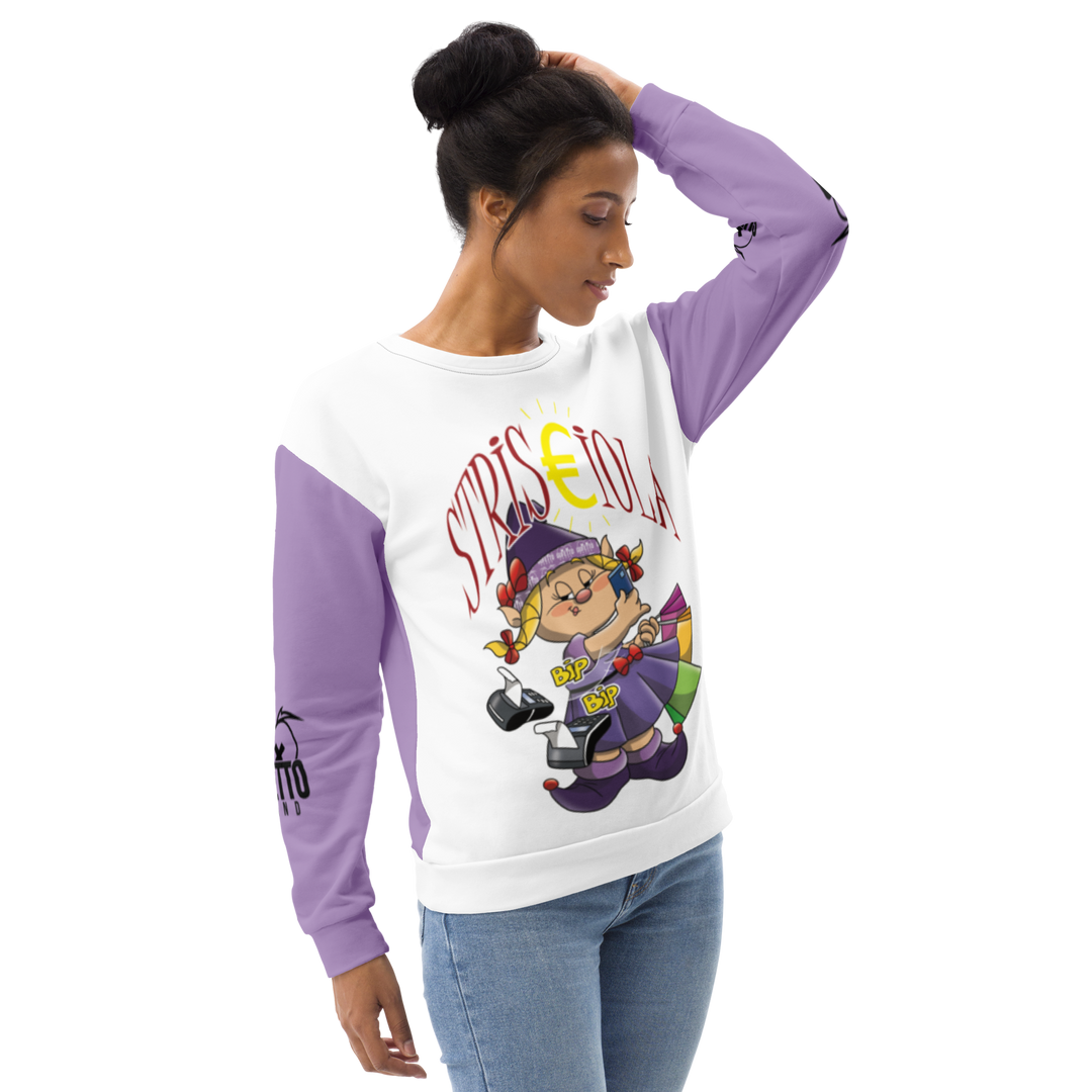 Felpa unisex Uomo/Donna STRISCIOLA - Gufetto Brand 