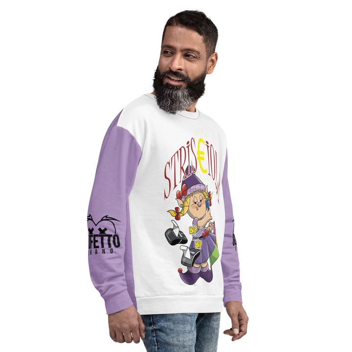 Felpa unisex Uomo/Donna STRISCIOLA - Gufetto Brand 