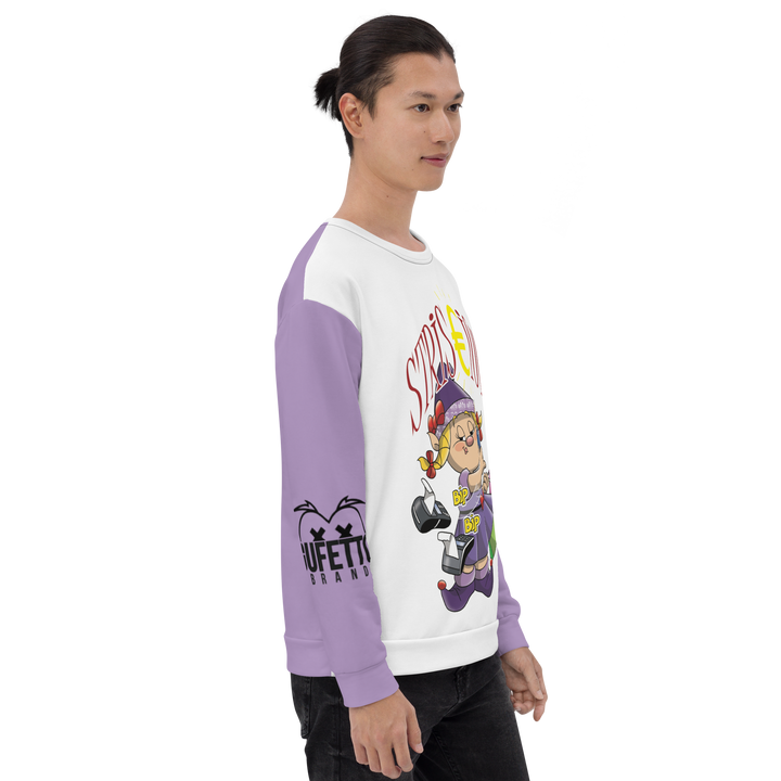 Felpa unisex Uomo/Donna STRISCIOLA - Gufetto Brand 