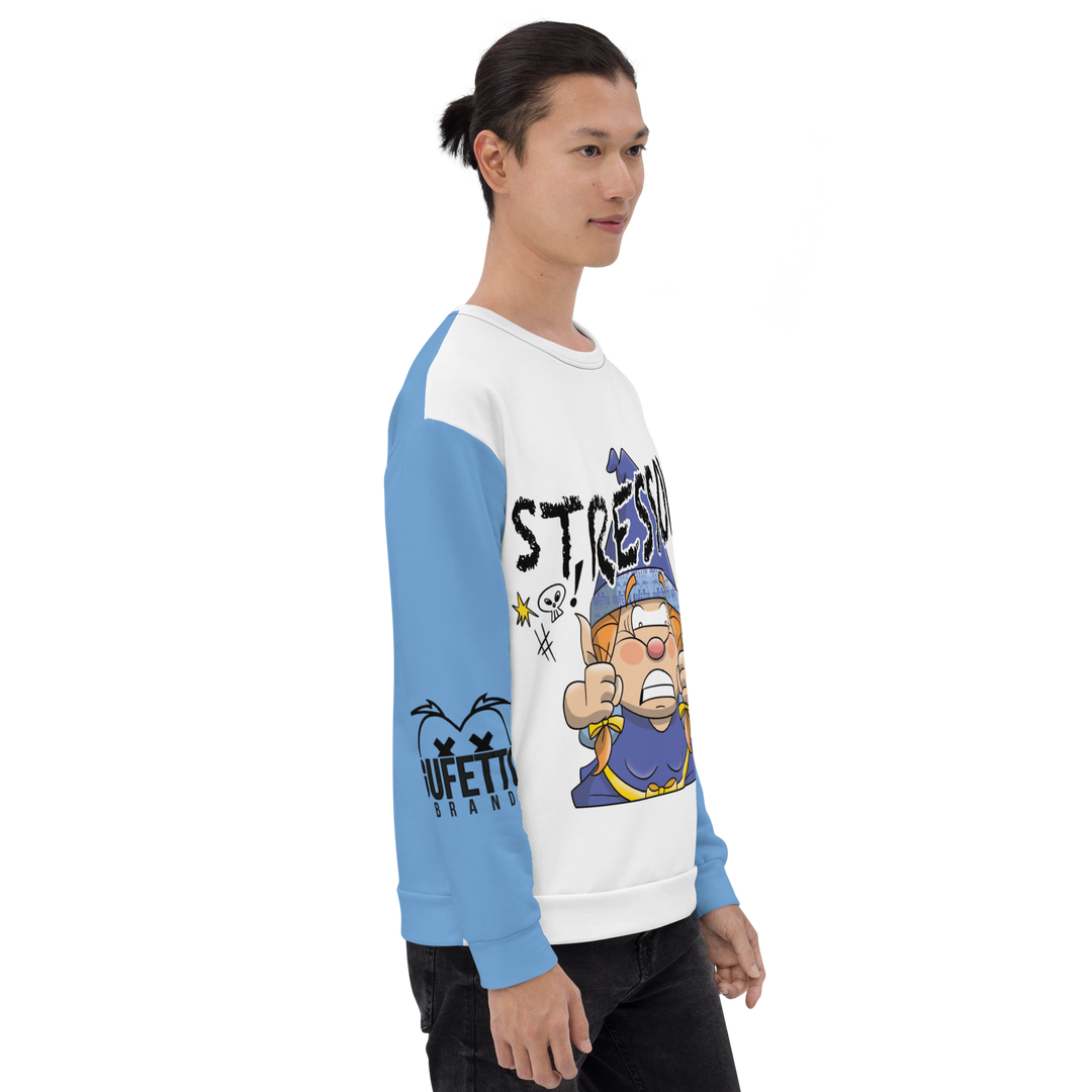 Felpa unisex Uomo/Donna Stressola - Gufetto Brand 