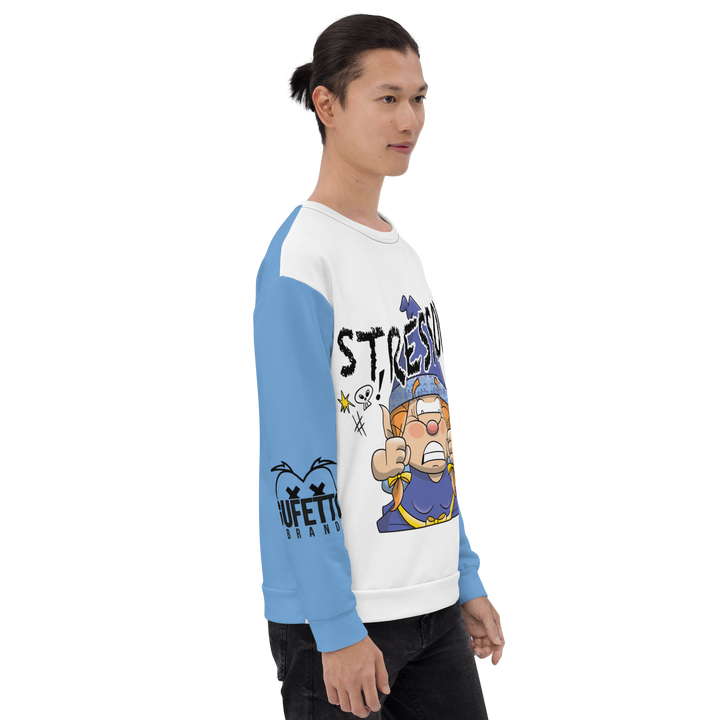 Felpa unisex Uomo/Donna Stressola - Gufetto Brand 