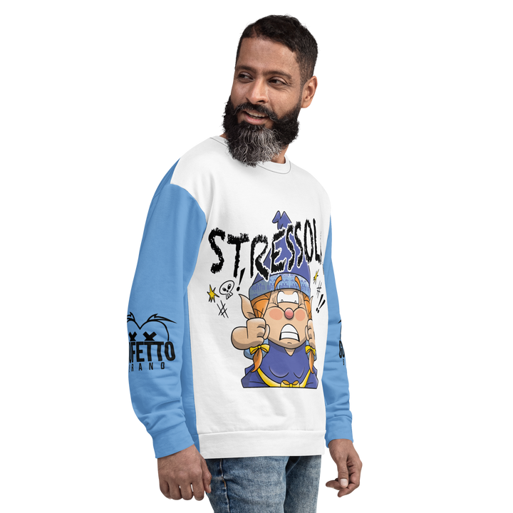 Felpa unisex Uomo/Donna Stressola - Gufetto Brand 