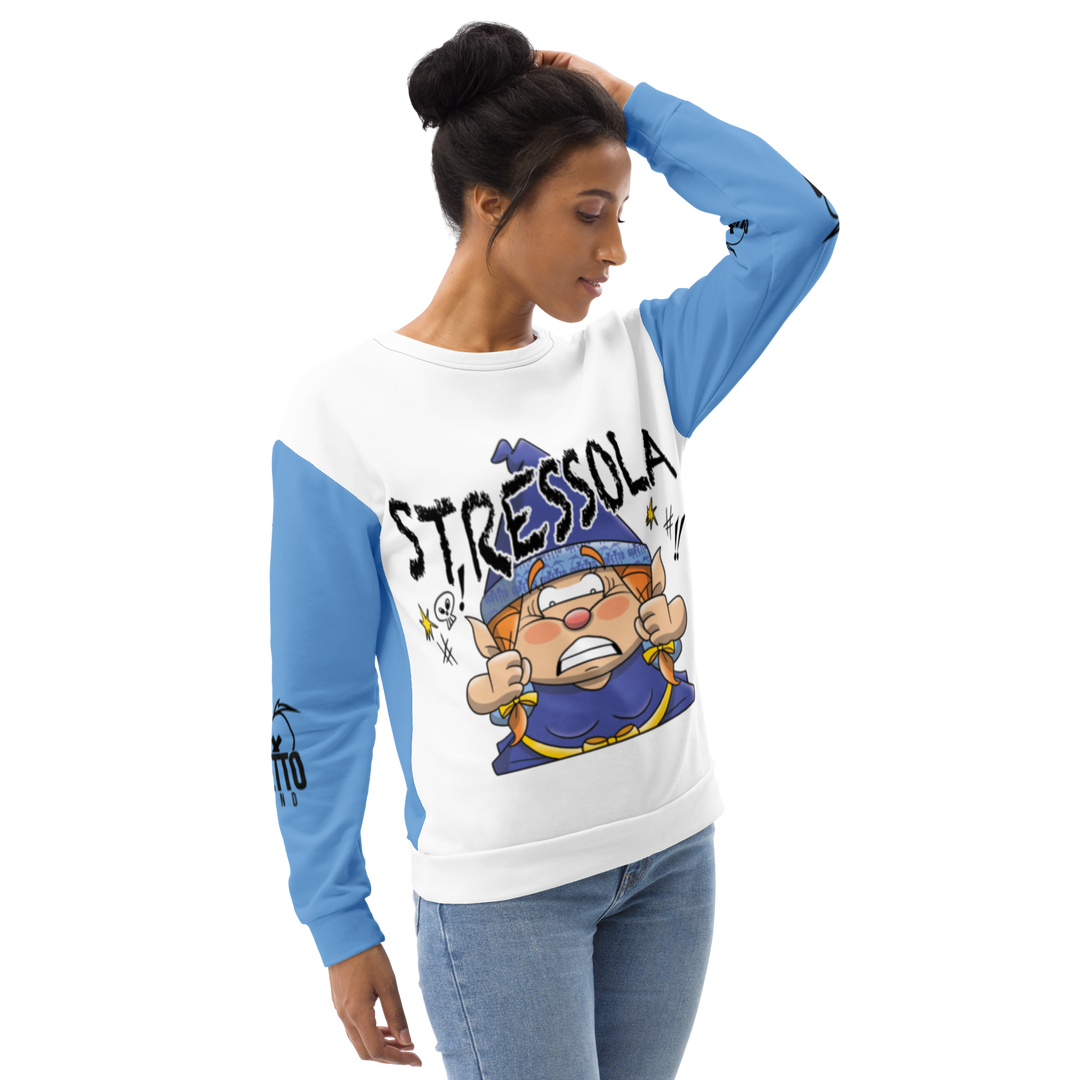 Felpa unisex Uomo/Donna Stressola - Gufetto Brand 