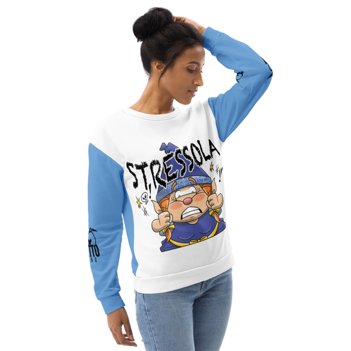 Felpa unisex Uomo/Donna Stressola - Gufetto Brand 