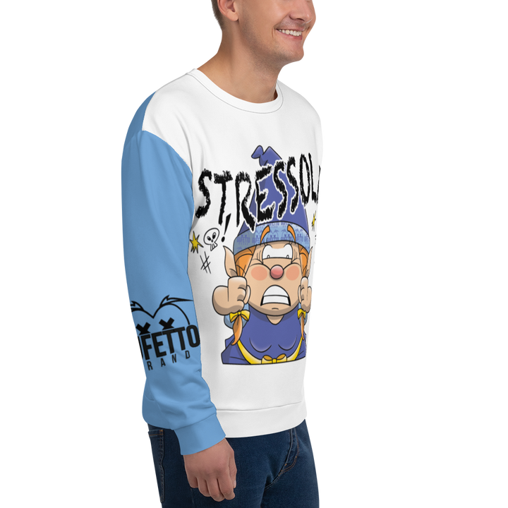 Felpa unisex Uomo/Donna Stressola - Gufetto Brand 
