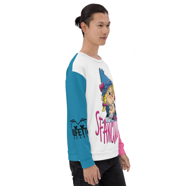 Felpa unisex Uomo/Donna SFANCULOLA - Gufetto Brand 